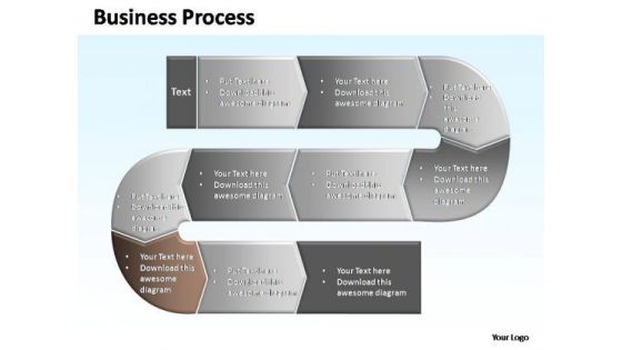 PowerPoint Slides Process Complex Business Process Ppt Templates