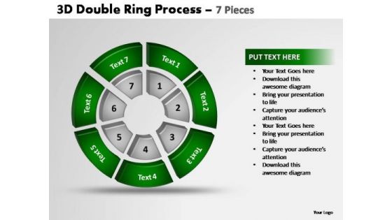 PowerPoint Slides Process Double Ring Ppt Themes