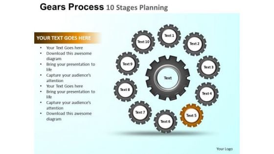 PowerPoint Slides Process Gears Process Ppt Layouts