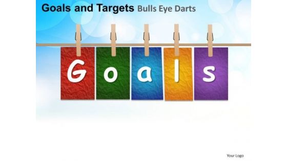 PowerPoint Slides Process Goals And Targets  Ppt Layouts