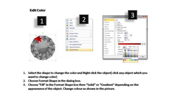 PowerPoint Slides Process Jigsaw Ppt Presentation Designs
