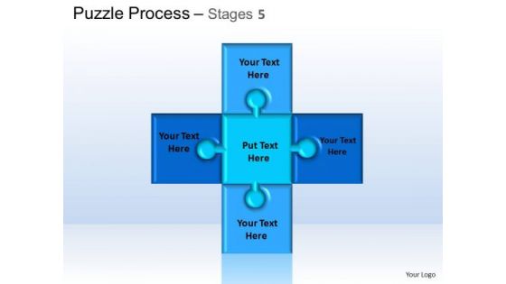 PowerPoint Slides Process Puzzle Ppt Themes