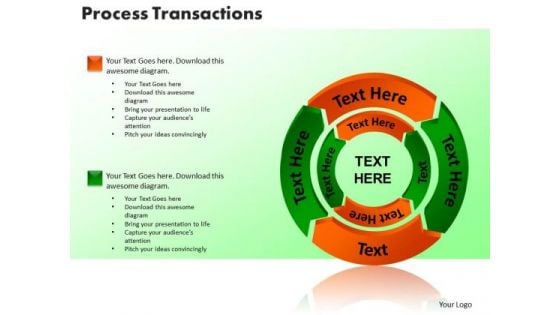 PowerPoint Slides Process Transaction Company Ppt Backgrounds