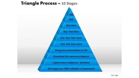 PowerPoint Slides Process Triangle Process Ppt Theme