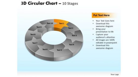 PowerPoint Slides Sales Circular Ppt Designs