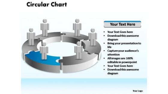 PowerPoint Slides Sales Circular Ppt Slide Layout