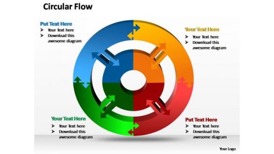 PowerPoint Slides Sales Circular Ppt Slides