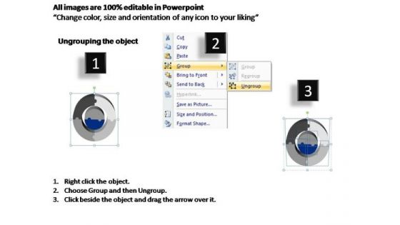 PowerPoint Slides Strategy Business 3d Circular Flow Ppt Designs