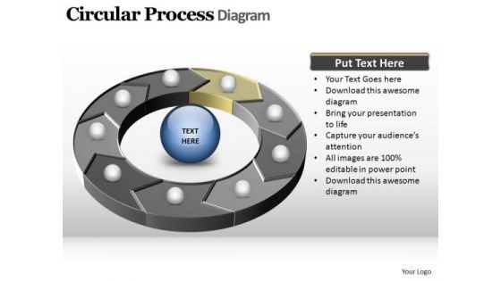 PowerPoint Slides Strategy Circular Process Ppt Design