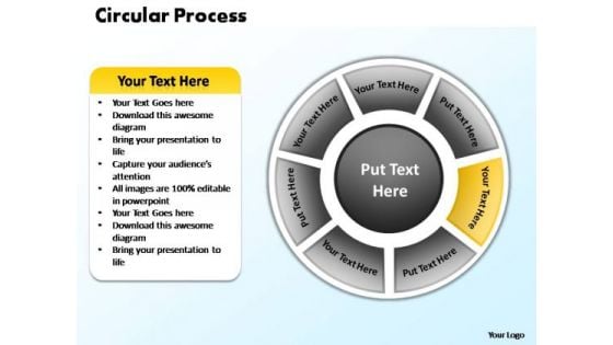 PowerPoint Slides Strategy Circular Process Ppt Layouts