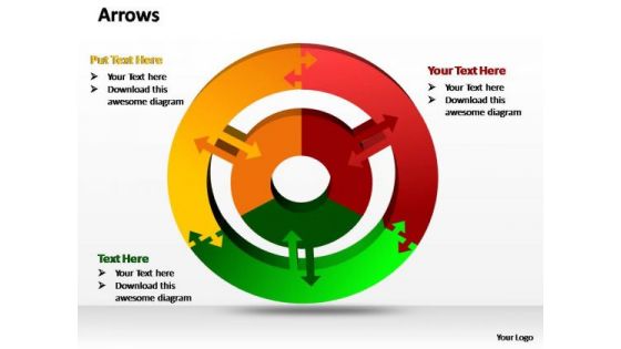 PowerPoint Slides Strategy Circular Reasoning Ppt Themes