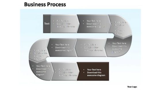 PowerPoint Slides Strategy Complex Business Process Ppt Designs