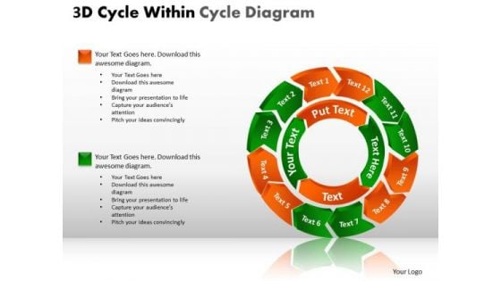 PowerPoint Slides Strategy Cycle Process Ppt Layouts