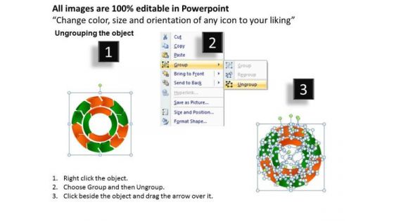 PowerPoint Slides Strategy Cycle Process Ppt Layouts