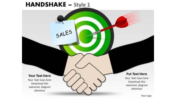 PowerPoint Slides Strategy Handshake Ppt Designs