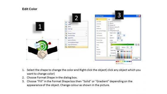 PowerPoint Slides Strategy Handshake Ppt Designs