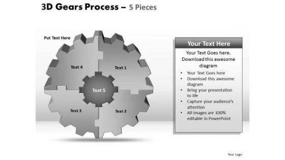 PowerPoint Slides Success Gear Process Ppt Slides