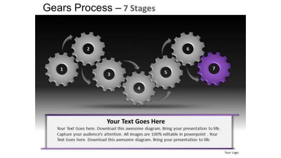 PowerPoint Slides Success Gears Process Ppt Theme