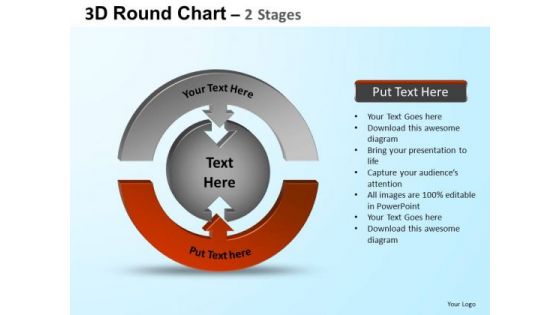 PowerPoint Slides Success Round Process Flow Chart Ppt Slide Designs