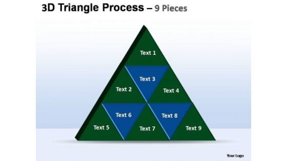 PowerPoint Slides Success Triangle Process Ppt Designs