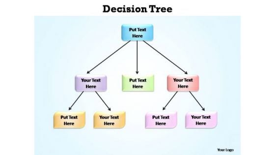 PowerPoint Slides Teamwork Decision Tree Ppt Theme