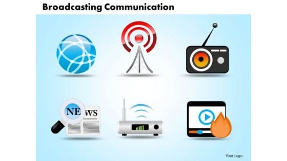 PowerPoint Template Broadcasting Communication Business Ppt Slides PowerPoint Template Broadcasting Communication Business Ppt Slides