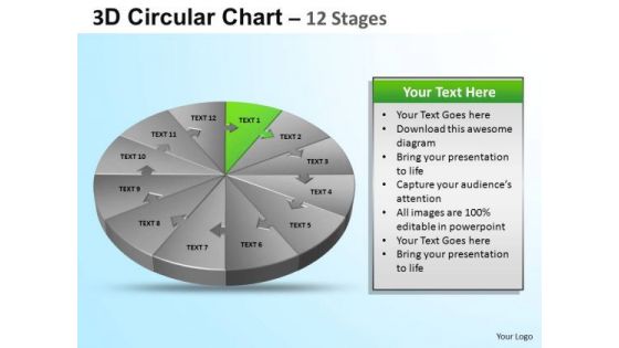 PowerPoint Template Business Circular Ppt Design