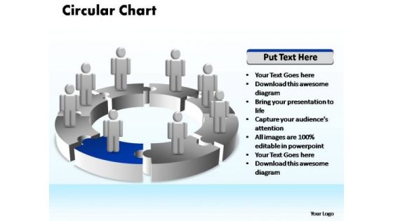 PowerPoint Template Business Circular Ppt Slide Designs