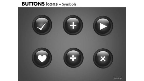 PowerPoint Template Business Designs Buttons Icons Ppt Slide Designs