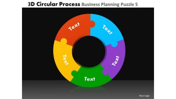 PowerPoint Template Business Leadership 3d Circle Chart Process Ppt Presentation Designs