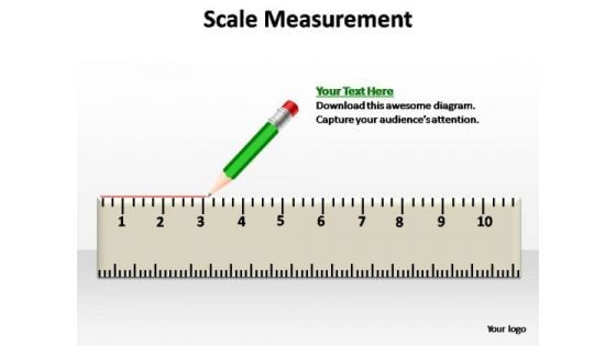 PowerPoint Template Business Scale Measurement Ppt Slides