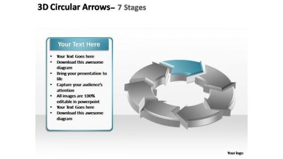 PowerPoint Template Chart Circular Arrows Ppt Presentation PowerPoint Template Chart Circular Arrows Ppt Presentation