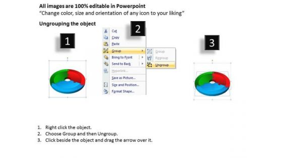 PowerPoint Template Chart Circular Process Cycle Ppt Template