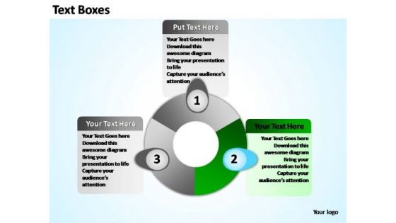 PowerPoint Template Chart Dimensional Program Ppt Slide