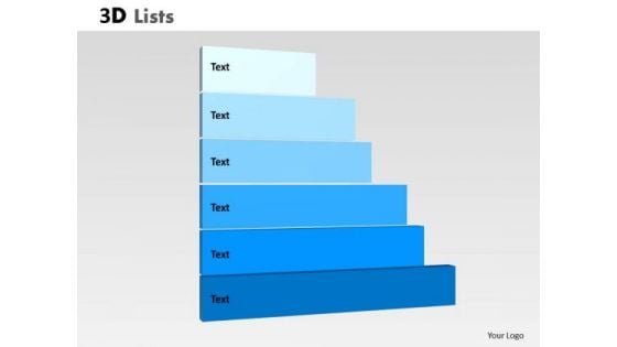 PowerPoint Template Chart List Ppt Theme