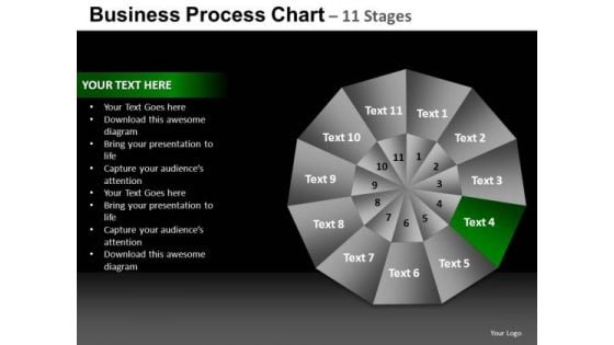 PowerPoint Template Chart Pie Chart Ppt Template