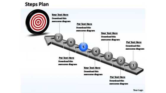 PowerPoint Template Chart Steps Plan Ppt Slides