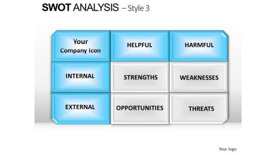 PowerPoint Template Chart Swot Analysis Ppt Designs