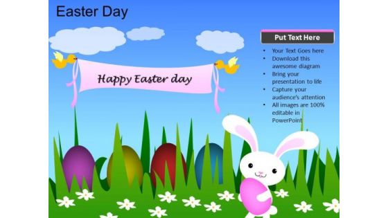 PowerPoint Template Church Easter Day Ppt Process