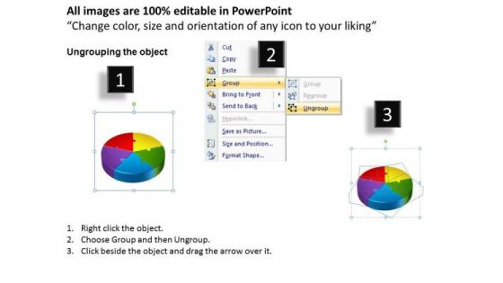 PowerPoint Template Circle Chart Cycle Process Ppt Designs