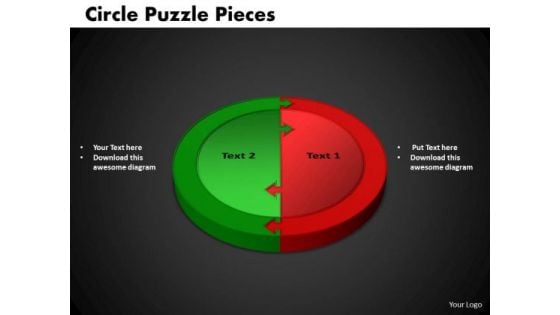 PowerPoint Template Circle Puzzle Business Ppt Backgrounds