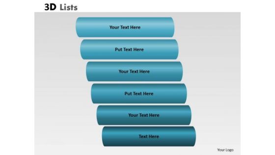PowerPoint Template Company Bulleted List Ppt Design