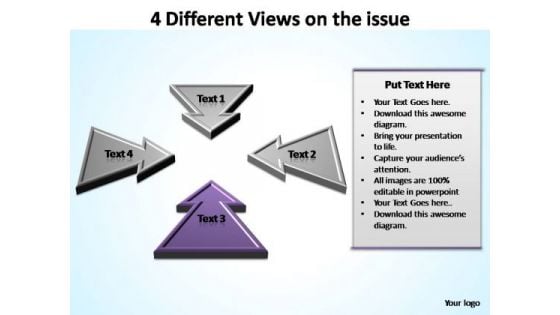 PowerPoint Template Company Different Views Ppt Slide