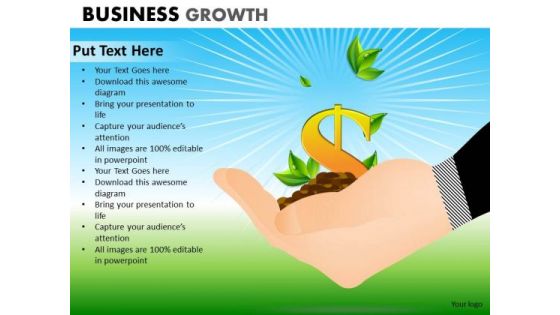 PowerPoint Template Company Growth Business Growth Ppt Theme