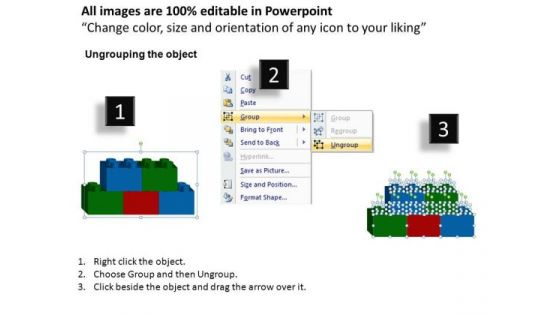PowerPoint Template Company Lego Blocks Ppt Design