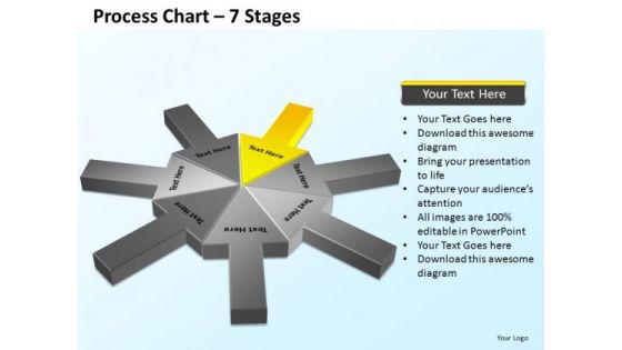 PowerPoint Template Company Process Chart Ppt Theme