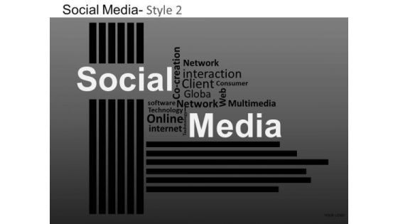 PowerPoint Template Company Strategy Social Media Ppt Presentation