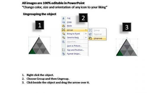 PowerPoint Template Company Triangle Process Ppt Design Slides