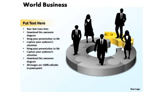 PowerPoint Template Company World Business Ppt Slides