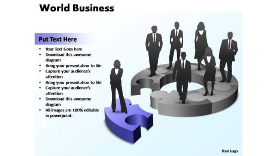 PowerPoint Template Company World Ppt Slides